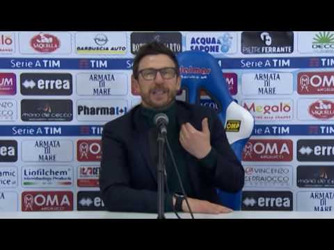 Di Francesco polemico: "Le sembro appagato?" - Giornata 21 - Serie A TIM 2016/17