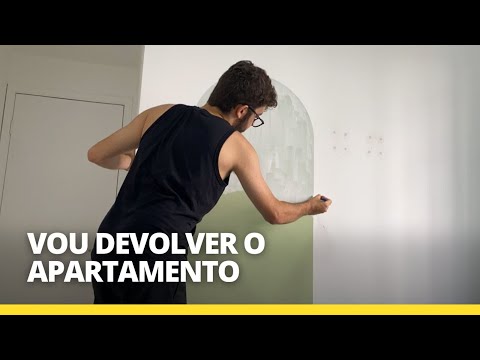 Vou devolver meu apartamento: por que estou pintando tudo de novo?
