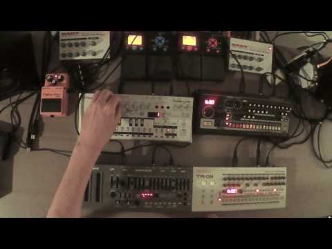 TB-03 SH-01A TR-08 TR-09 - Live Boutique Jam - 2018-08-22