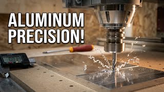I made a CNC Router from Scratch, then MILLED ALUMINUM