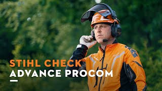 Mušlove tlmiče Advance Procom STIHL
