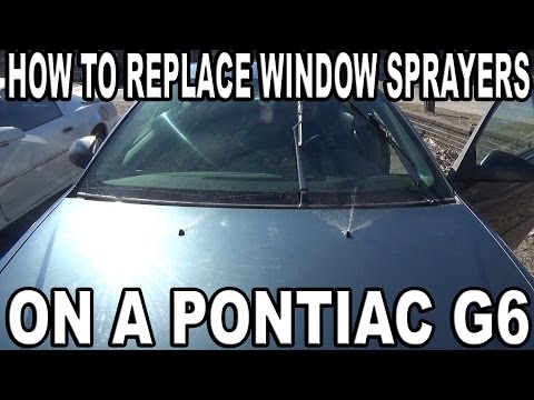 Installing Window Spray Nozzles in a G6