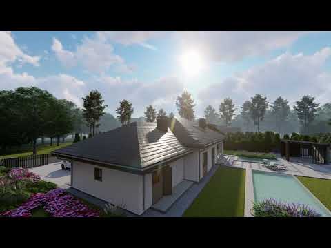 Z35 - Gotowy projekt domu parterowego we współczesnym stylu do 123 m2