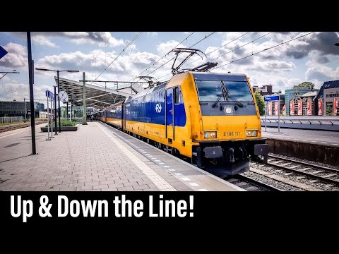 Trein Cabinerit / Rotterdam - Eindhoven - Rotterdam / HSL / TRAXX Intercity / Aug 2019