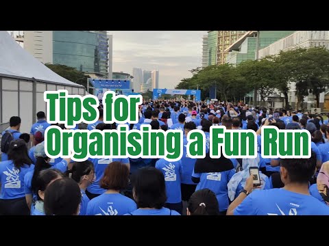 Tip for Organising a Fun Run