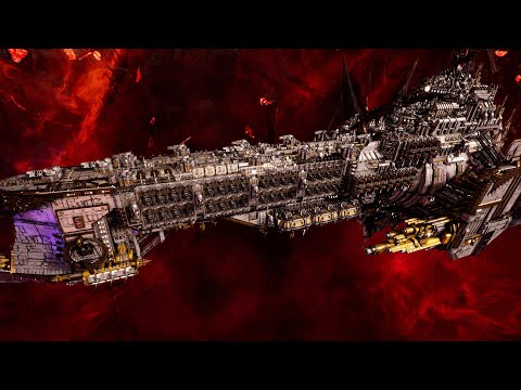 Skalgrim Mod - Imperial Navy vs Orks - Massive Battle - Battlefleet Gothic Armada 2