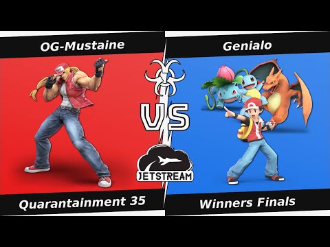 Quarantainment 35 Winners Finals - OG-Mustaine (Terry) Vs. Genialo (PKM Trainer, Ryu, ROB) - SSBU