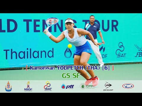 Thailand ITF Juniors B1 GS SF  - Kamonwan YODPETCH [THA] 6 vs Yushan SHAO [CHN ]7
