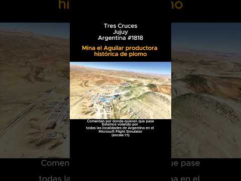 Tres Cruces, Jujuy desde el Microsoft Flight Simulator #trescruces #jujuy #argentina #msfs2024