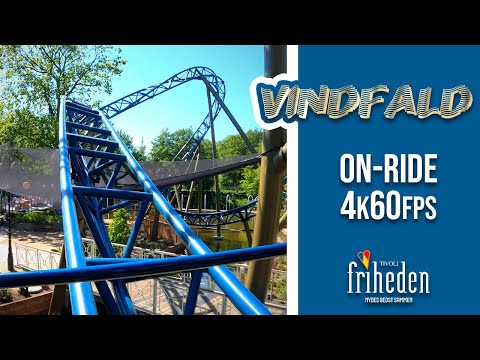 Vindfald | On-Ride POV Front/Back - 4k60fps | Gerstlauer Euro-Fighter | Tivoli Friheden