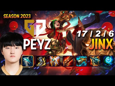 GEN Peyz JINX vs APHELIOS ADC - Patch 13.12 KR Ranked