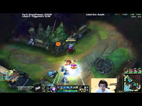 Doublelift duo Reginald - Ashe vs Caitlyn ADC - League of Legends