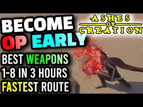 The BEST POSSIBLE START For Rogues, Best Early Weapons, Quests, Grind Spots -  Ashes of Creation