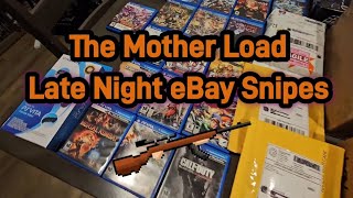 The MotherLoad, Late Night eBay Snipes