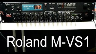 Video thumbnail for Roland M-VS1 by Igor Spirkin