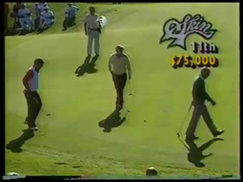 Golf - PGA - 1986 Skins Game - Day 2 - Jack Nichlaus & Fuzzy Zoeller & Lee Trevino & Arnold Palmer