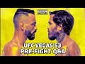 UFC Vegas 53: Font vs. Vera LIVE Stream | Pre-Fight Q&A | MMA Fighting