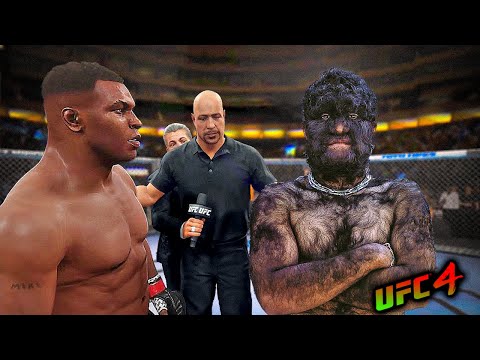 Mike Tyson vs. Ordinary Werewolf (EA sports UFC 4)