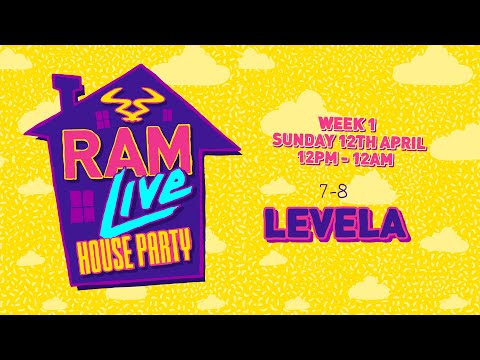 RAMLive House Party 12/04/20 - 7pm-8pm - Levela