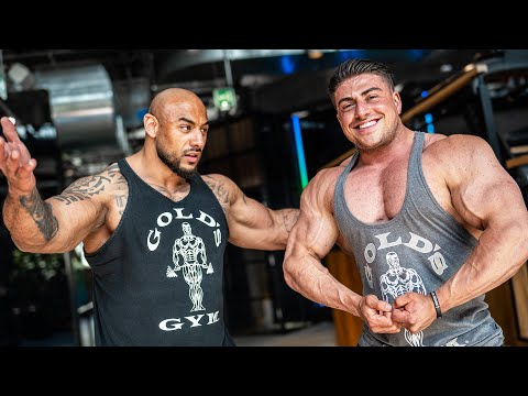 He's pushing 260 but my training is too much for him!