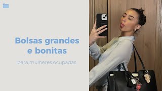 Achei na Shopee: Bolsas Grandes e Bonitas 👜🎀