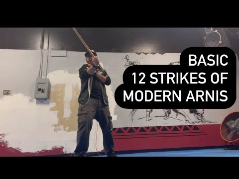 12 Basic Strikes of Modern Arnis