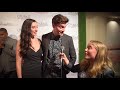 Ryan McCartan And Samantha Fekete Interview At Cinemagic Gala