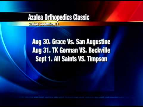 7th Annual Azalea Orthopedics Classic Football – Grace, TK Gorman, All Saints, Beckville, San Augustine, Timpson