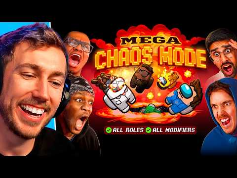 MINIMINTER REACTS TO SIDEMEN AMONG US MEGA CHAOS MODE