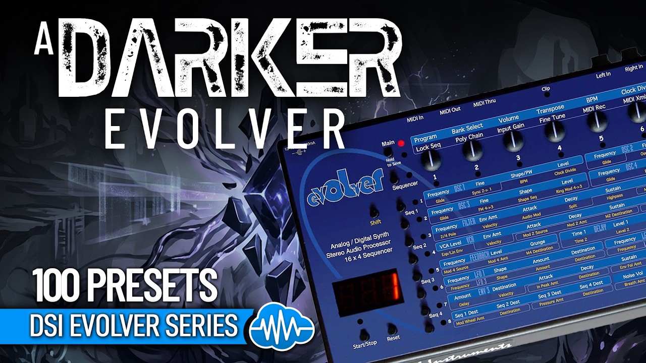 PRL007 - Evolver Mega Bundle - DSI Evolver ( 256 presets ) - Video Preview 1