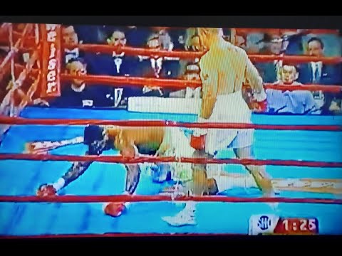 Francois Botha 1st Rd KO of Steve Pannell - (old VCR TAPE a little messed up)