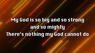 My God (Go Fish) lyric video (4K)
