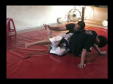 9 Purple Stoner Control Calf Crush Arm Triangle