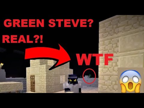 GREEN STEVE HAUNTED SEED! REAL SIGHTING!!! *NOT CLICKBAIT* (WARNING - SCARY!)
