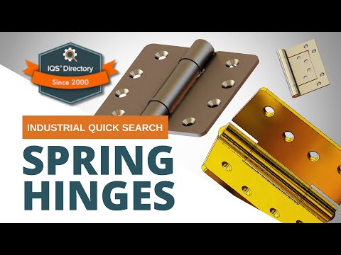Spring Hinges: The Complete Guide
