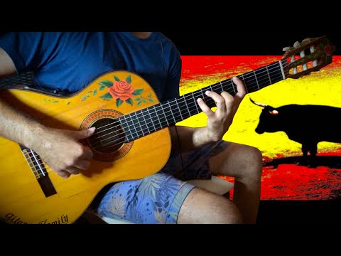 『Noches en Andalucia』(Govi) meet flamenco gipsy guitar【ANDALUSIAN NIGHTS FINGERSTYLE SPANISH COVER】