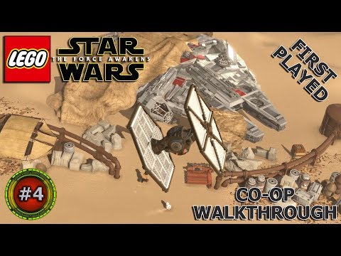 LEGO STAR WARS The Force Awakens Co-Op Gameplay Walkthrough #4 [1080p 60FPS] – No Commentary