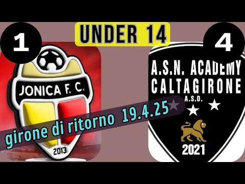 19/4/25 JONICA u14 - academy CALTAGIRONE u14