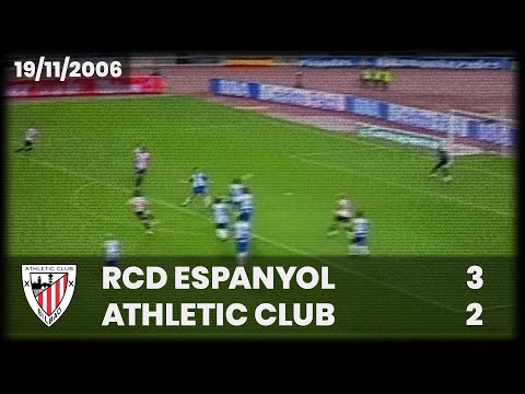 ⚽️ [Liga 06/07] J11 I RCD Espanyol 3 - Athletic Club 2 I LABURPENA