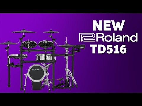 Roland V-Drums TD516 Electronic Drum Set Demo