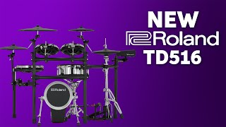 Video thumbnail for Roland V-Drums TD516 Electronic Drum Set Demo by Sweetwater Soundcheck