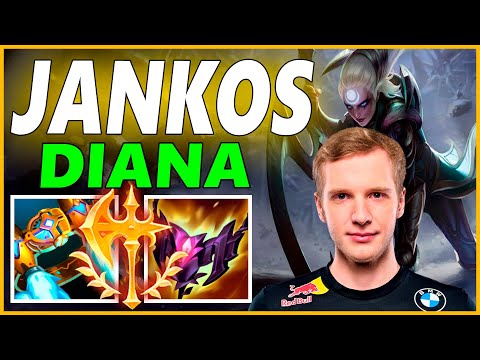 ⚡JANKOS DIANA JUNGLE GAMEPLAY⚡SEASON 12 LEAGUE OF LEGENDS