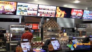 preview picture of video 'Бургер Кинг, ТРЦ МЕГА Химки | Burger King, MEGA Himki shopping center'