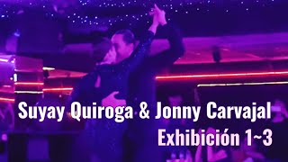 Video thumbnail for Suyay Quiroga & Jonny Carvajal 探戈表演三曲合集Exhibición 3 temas