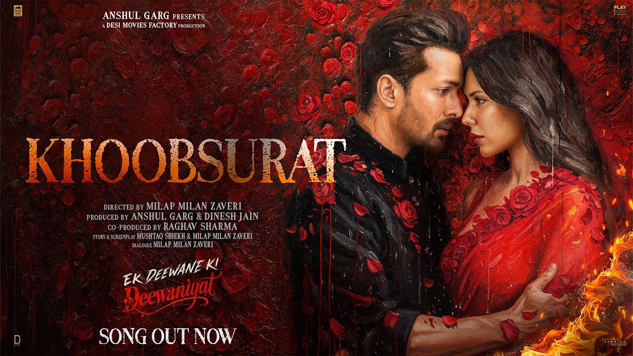 Khoobsurat Lyrics | Ek Deewane Ki Deewaniyat | Jubin Nautiyal