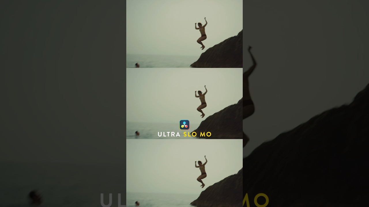 Ultra Slo-mo Effect in DaVinci Resolve