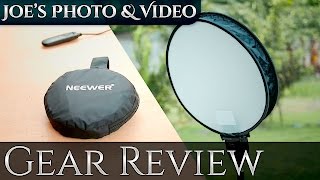 Neewer 16 Inch Portable Round Photography Soft Box | Gear Review