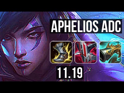 APHELIOS & Bard vs CAITLYN & Morgana (ADC) | 6/1/6, 300+ games | NA Master | v11.19