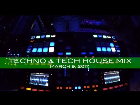 Techno Tech House Mix Deep Underground House Dance March 9,  2017 60 Minutes