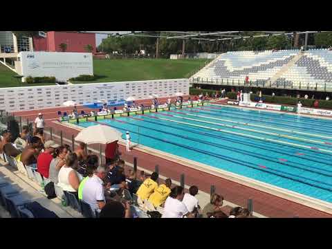 Campionati italiani di categoria Roma 2018 - Alice Maggioni Argento 50 stile libero!
